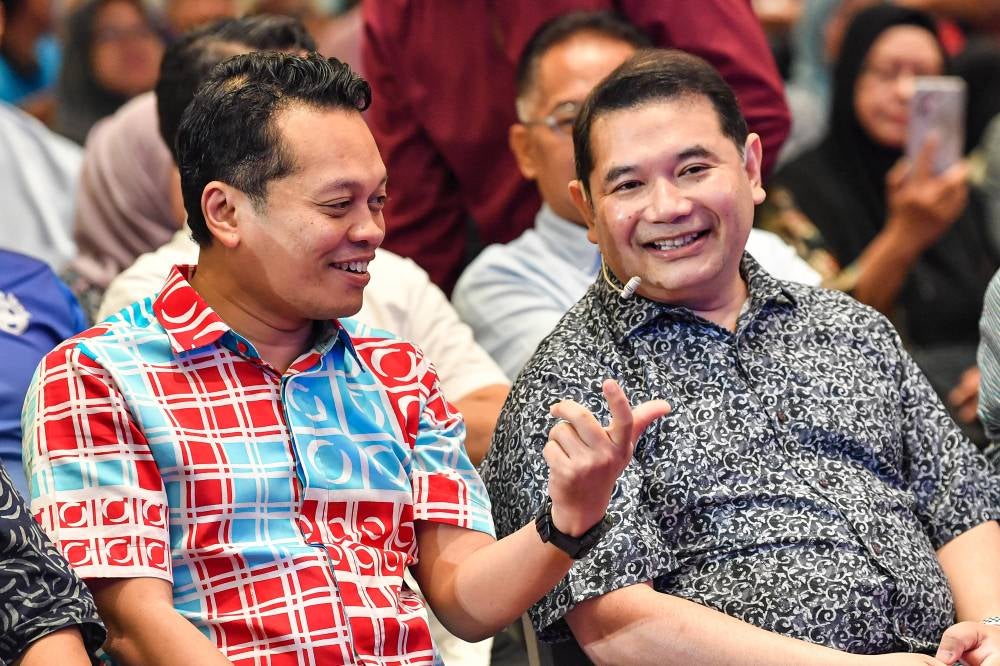 Datuk Seri Rafizi Ramli resigns as Economy Minister, yesterday effective June 17. Shortly after, Nik Nazmi Nik Ahmad announced his resignation as Natural Resources and Environmental Sustainability Minister, effective July 4. - Photo by Bernama