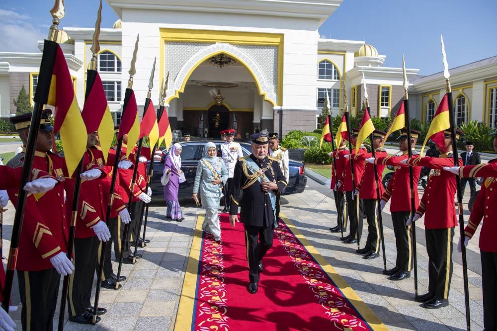 Sultan Ibrahim, in his royal address at the investiture ceremony held in conjunction with His Majesty’s official birthday celebration at Istana Negara on Monday (June 2), emphasised that federal awards and medals are not for sale or subject to lobbying, but are only given to individuals who are truly deserving, and have rendered distinguished service to the government and the country. - Bernama photo