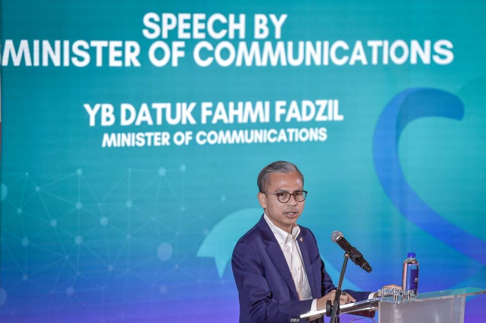 Fahmi said while Malaysia has the legal framework in place, enforcement and platform cooperation remain lacking. - Bernama photo