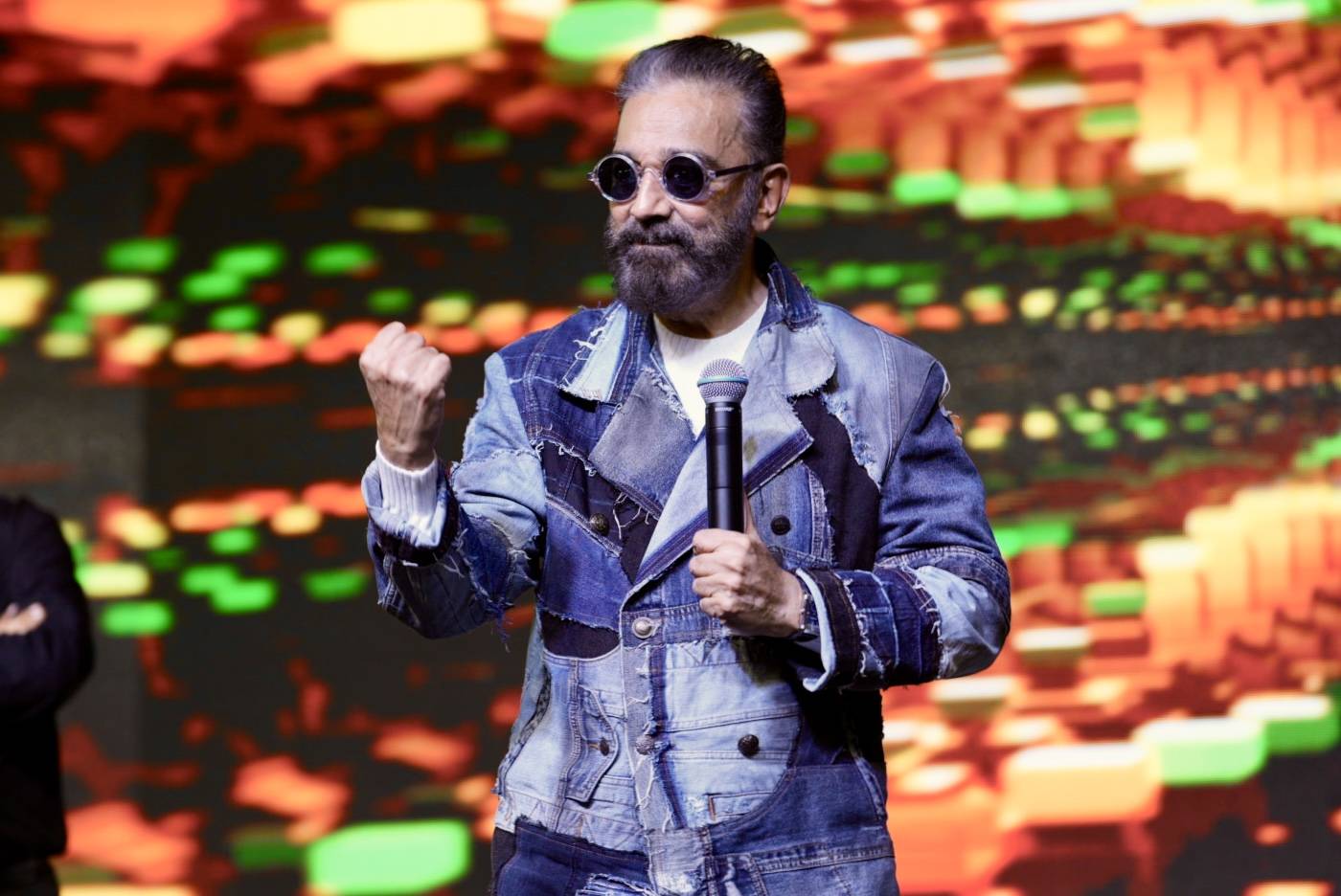 Speaking about his long-pending magnum opus ‘Marudhanayagam’, Kamal said only about 30 minutes of the film’s footage had been completed and reviving the film would demand a fresh creative approach. - DMY photo