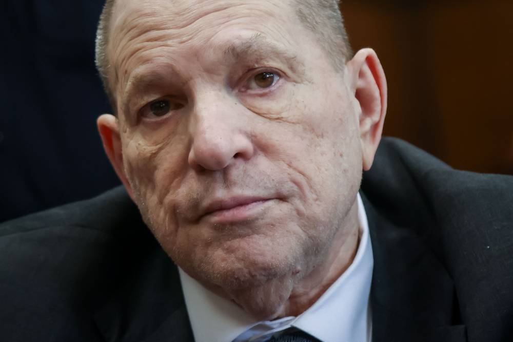 Former Hollywood film producer Harvey Weinstein appears in Manhattan Criminal Court during his rape and sexual assault re-trial in New York on June 4, 2025. The former Miramax studio boss is charged in the New York with the 2006 sexual assault of Miriam Haley and the 2013 rape of Jessica Mann. He also faces a new count for an alleged sexual assault of a 19-year-old in 2006. (Photo by Michael Nagle / POOL / AFP)