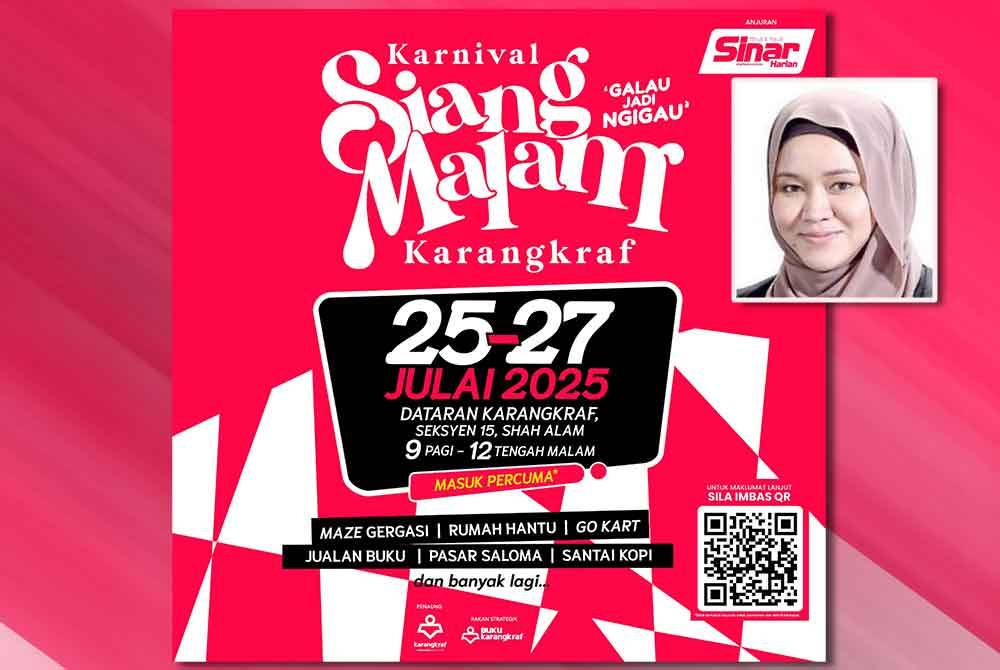 Sinar Karangkraf chief executive officer Farah Hussamuddin said the carnival is more than just an annual affair, it is a powerful movement that showcases the media’s role as a bridge that connects people from all walks of life.