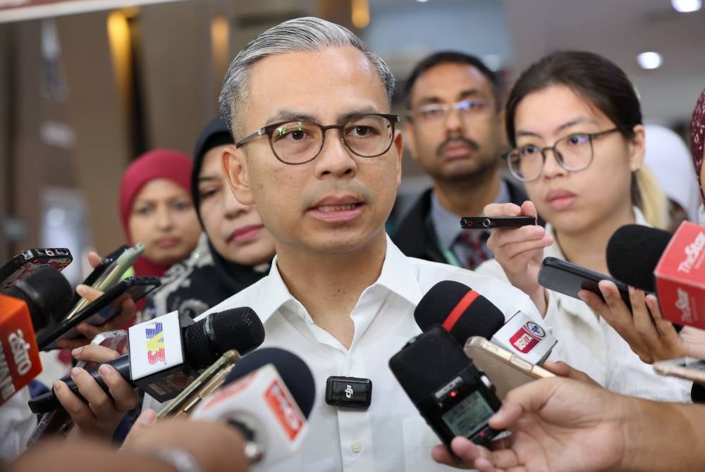 Communications Minister Datuk Fahmi Fadzil clarified that the data collected does not include personal identifiers. Photo by Bernama