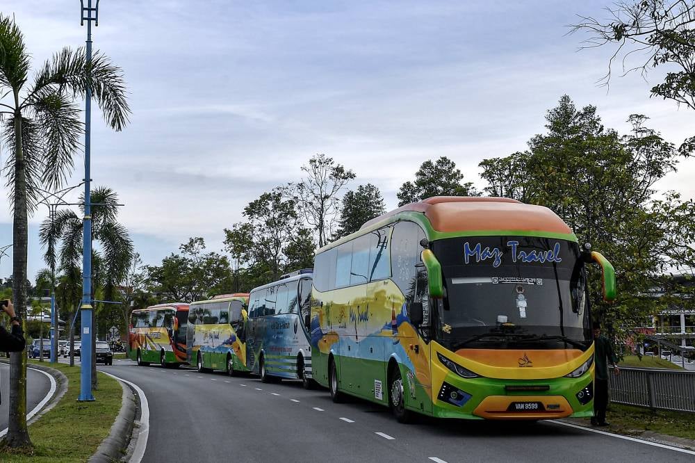 In the tragic incident on Monday, 15 UPSI students lost their lives when the bus they were traveling in overturned at KM53 of the East-West Highway (JRTB), near Tasik Banding, Gerik. Photo by Bernama