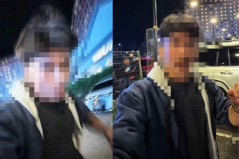 A screenshot from the TikTok video shows the user claiming to have been sexually harassed by a balloon seller in Genting Highlands.