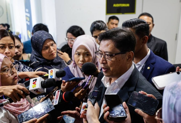 MACC Chief Commissioner Tan Sri Azam Baki said the process of recording the statement, which began at about 9am, ended at 3pm and will continue tomorrow. Bernama FILE PIX