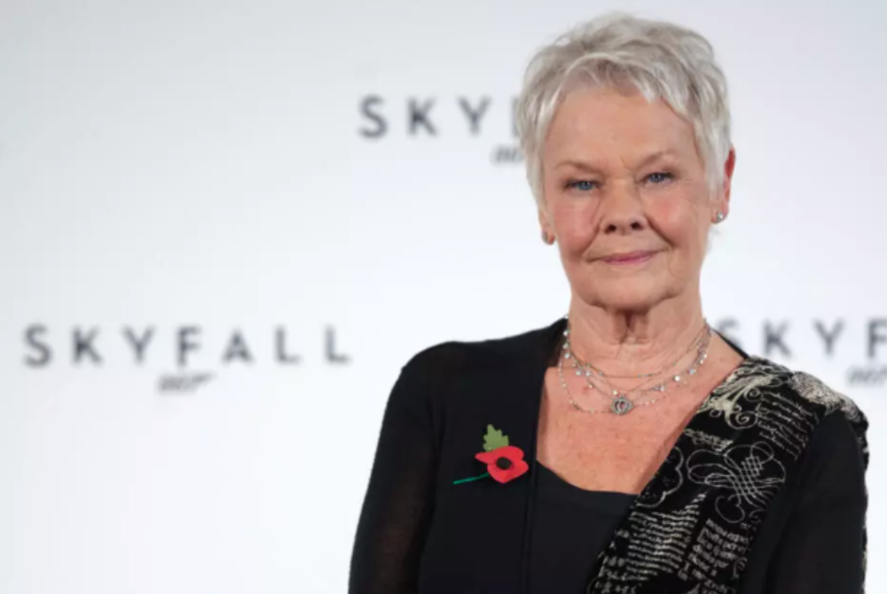 Actress Judi Dench played the fictional head of MI6 in several James Bond movies though she was referred to as 