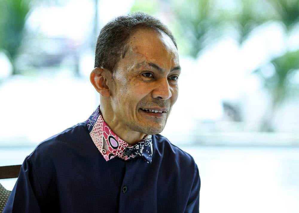 Anugerah Delima recipient Norhasri Mohamad Jadi, 44, has been donating blood since he was 28 due to a traumatic childhood experience. Photo by Bernama