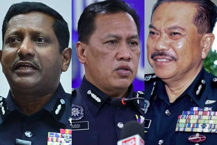 Hussein, Rusdi and Hamzah
