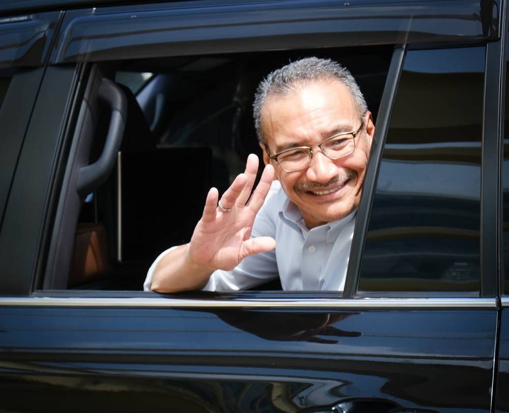 It was reported that Umno would consider a motion to lift Hishammuddin's membership suspension. - Photo source: Hishammuddin Hussein/FB