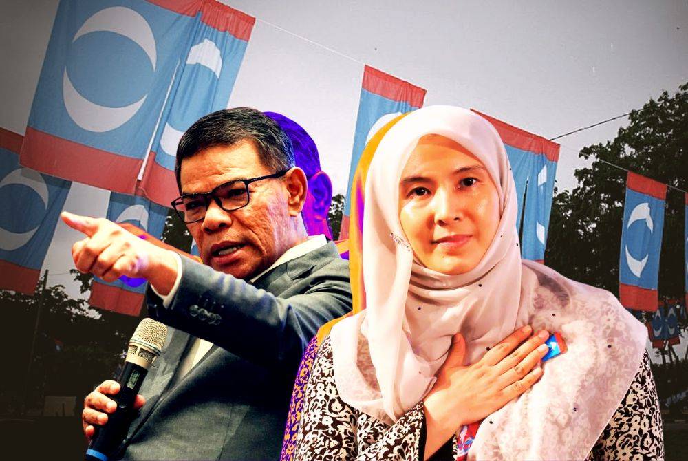 The appointment of Nurul Izzah Anwar and Datuk Seri Saifuddin Nasution Ismail as Parti Keadilan Rakyat (PKR) joint election directors marks a significant strategic move by the party as it gears up for the next general election. Photo: Edited on Canva