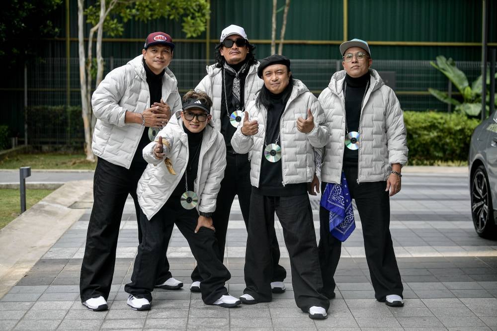 1990s hip-hop group 4U2C is set to thrill their fans at their upcoming event ‘WE 4U2C Live in Concert’, which will take place at Idea Live Arena, Petaling Jaya, on Sept 15. Photo by Bernama