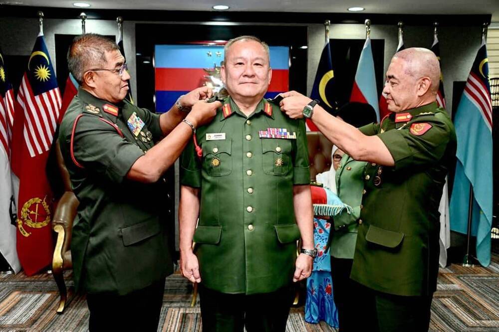 In a statement on June 24, the MAF said the promotion ceremony was officiated by Chief of Defence Force General Tan Sri Mohd Nizam Jaffar on June 23 and witnessed by all service chiefs.