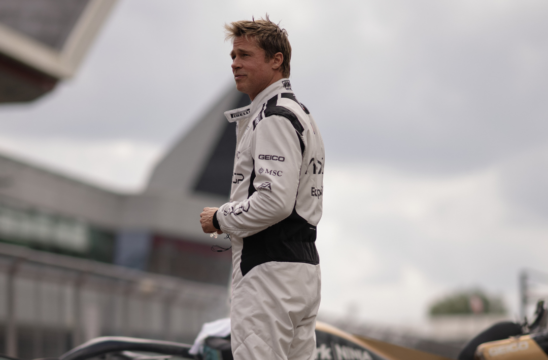 Brad Pitt stars as Sonny Hayes. Photo by Warner Bros