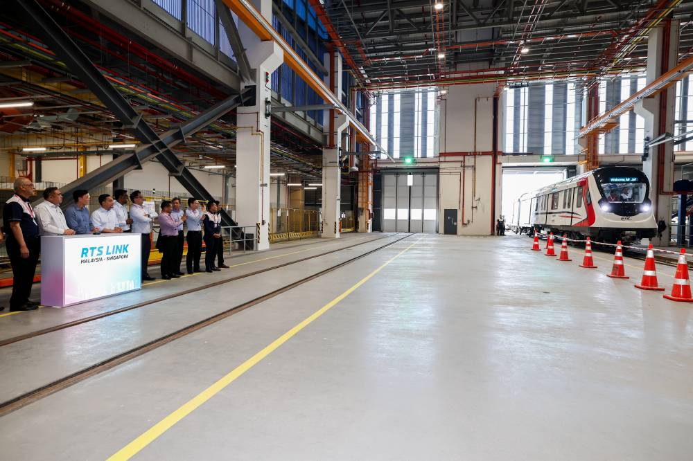 The upcoming RTS Link, scheduled for completion by end-2026, is expected to enhance cross border connectivity and further strengthen Johor Bahru’s position as a regional office destination. - Bernama photo