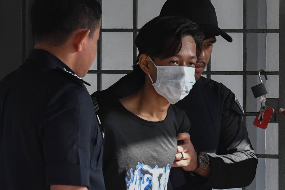 A teenager with intellectual disabilities was charged in the Magistrate's Court today with the murder of a senior citizen.