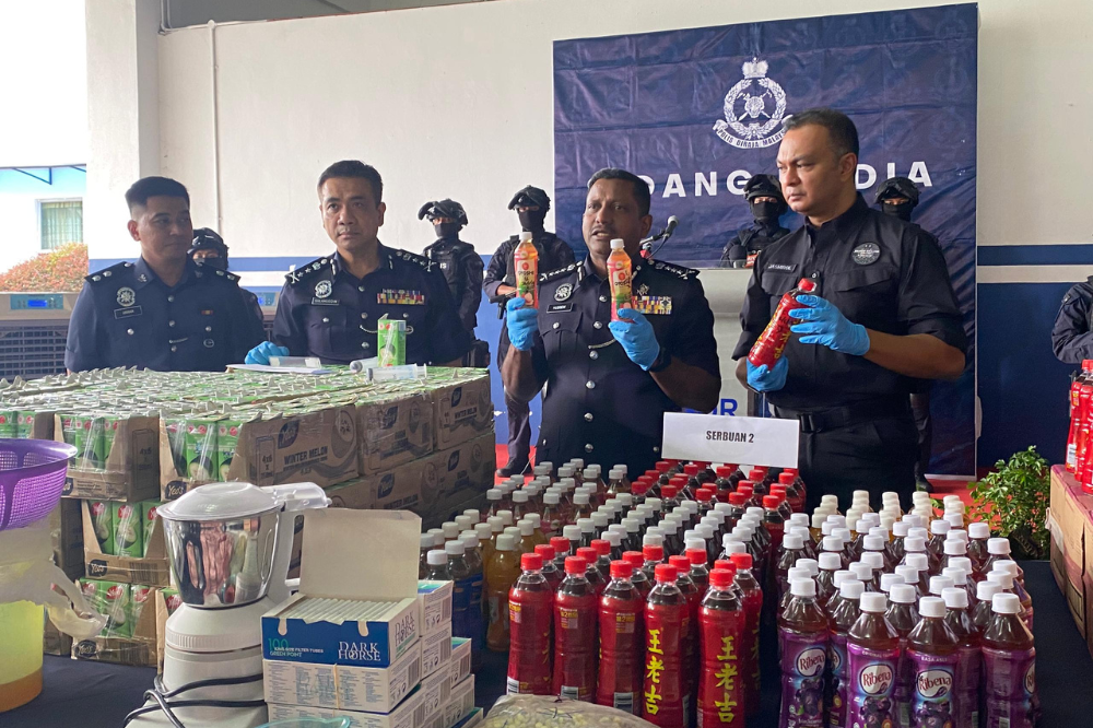 Authorities seized drugs valued at RM5.03 million in the large-scale operation conducted on June 26 between 2pm and 5pm.