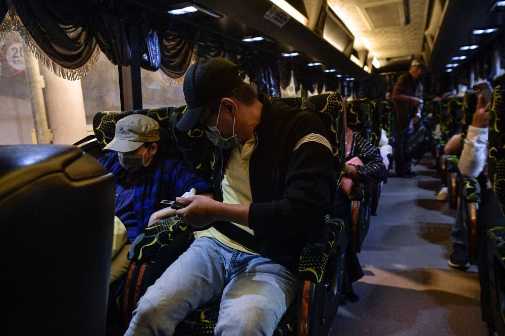 During the operation, which began around 4.30pm, a total of 18 express and tour buses were inspected. - Bernama file photo