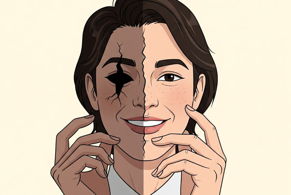 Beneath a charming facade, individuals with narcissistic traits can hide deeper psychological issues, subtly disrupting social harmony and impacting those around them. - Photo illustrated by Sinar Daily via GeminiAI