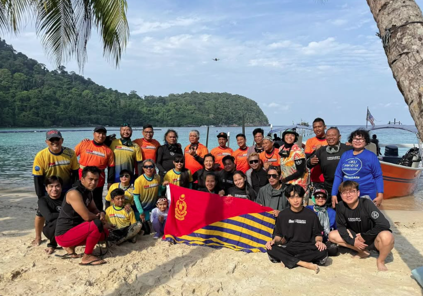 DiveAbility was spearheaded by former senator Datuk Ras Adiba Radzi and involved five PwD participants, including national para-athletes Izhar Idham and Roozaimi Johar. Photo: Instagram