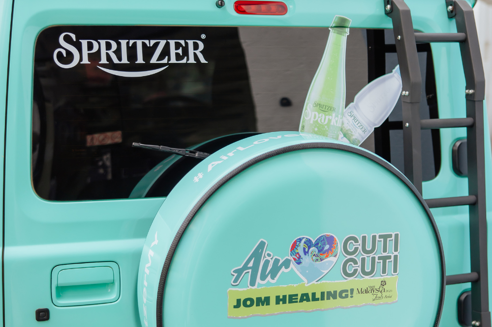 This initiative reinforces Spritzer’s position as the preferred hydration companion for mindful local travel, thanks to its naturally nourishing natural minerals content. - Photo by Spritzer's management