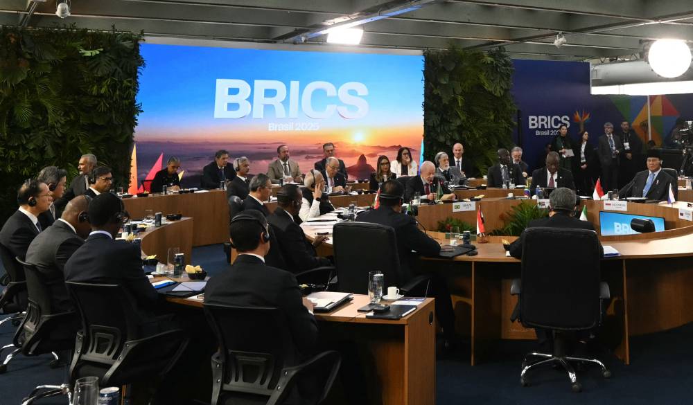 BRICS leaders meeting in Rio de Janeiro on Sunday are expected to decry US President Donald Trump's 