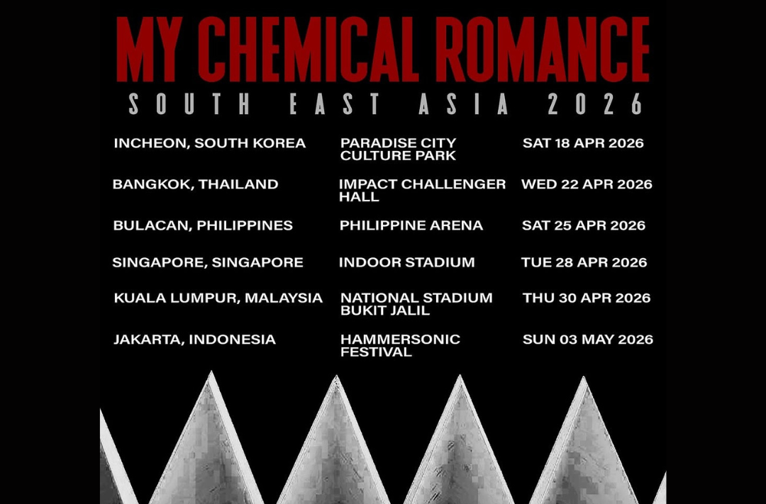 List of dates and venues. Photo: Social Media 