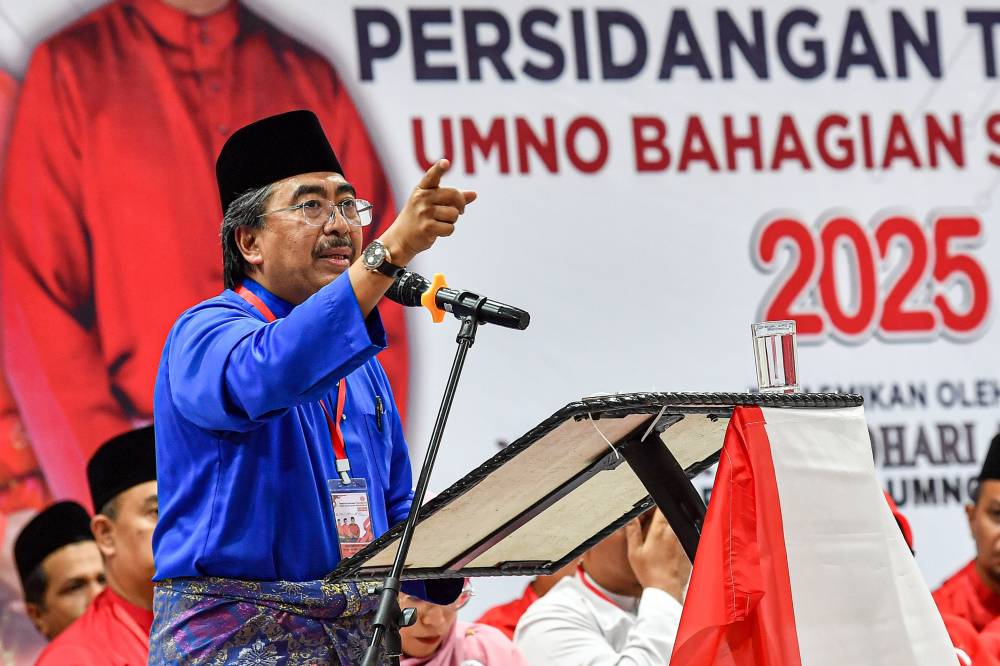 Umno vice president Datuk Seri Johari Abdul Ghani. Bernama FILE PIX