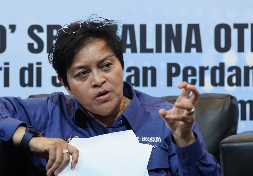 Minister in the Prime Minister’s Department (Law and Institutional Reform) Datuk Seri Azalina Othman Said. Bernama FILE PIX