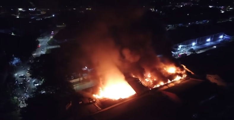 A screenshot from the incident. - Photo: FACEBOOK / PERAK PRESS