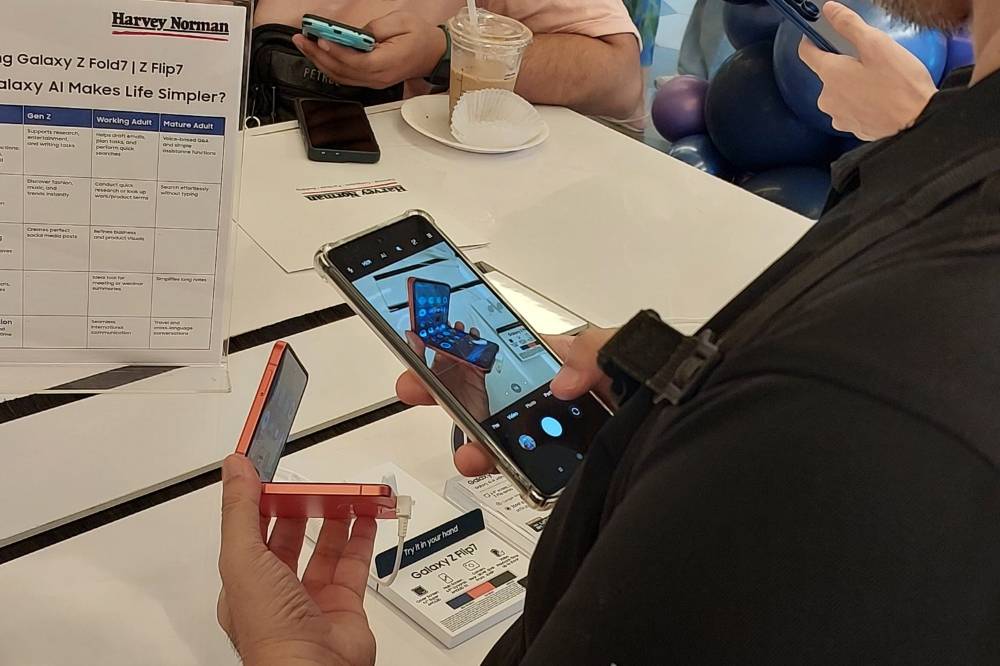 Harvey Norman Malaysia's Mid Valley store unveiled the Samsung Galaxy Z Fold7 and Z Flip7, blending cutting-edge AI with foldable design to showcase the future of mobile living.