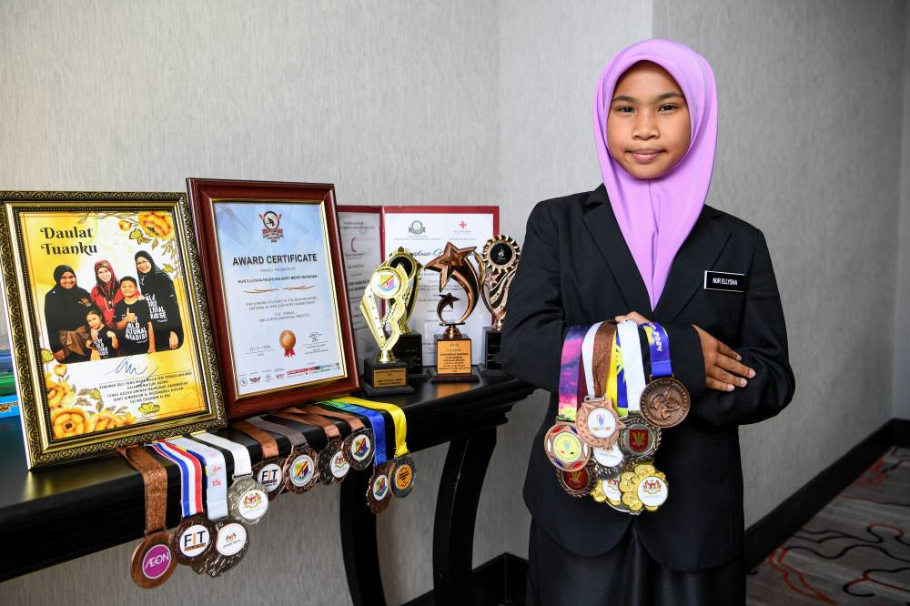 Ellysha began attending dance and theatre classes at the age of four, under the guidance of Noraniza Idris, who is also known as the Queen of Traditional and Creative Ethnic Rhythms. - Bernama photo