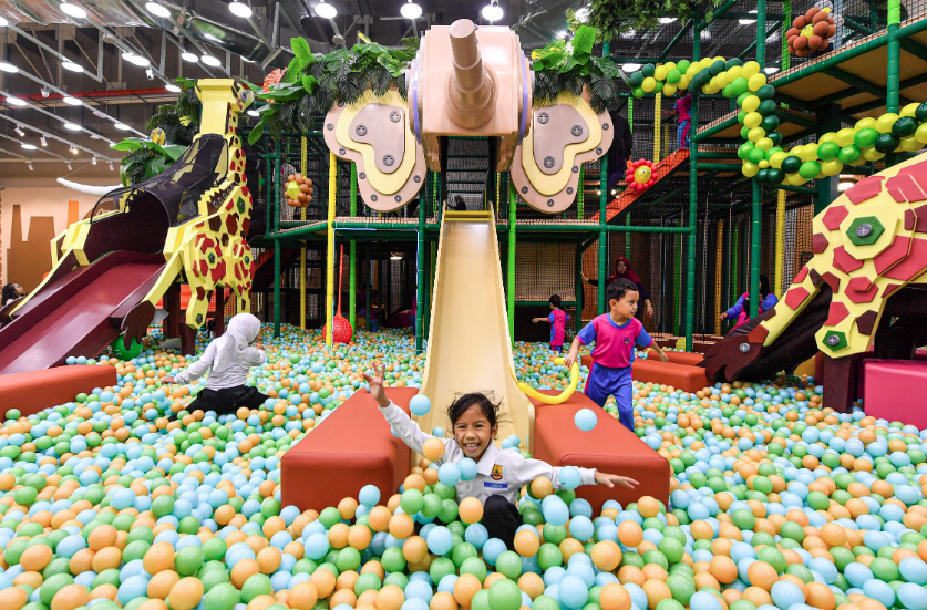 The indoor playground helps boost children’s confidence as many of the activities are sensory-based, one of them being the chatting segment during the ‘Wau Chat’ session. - Bernama photo