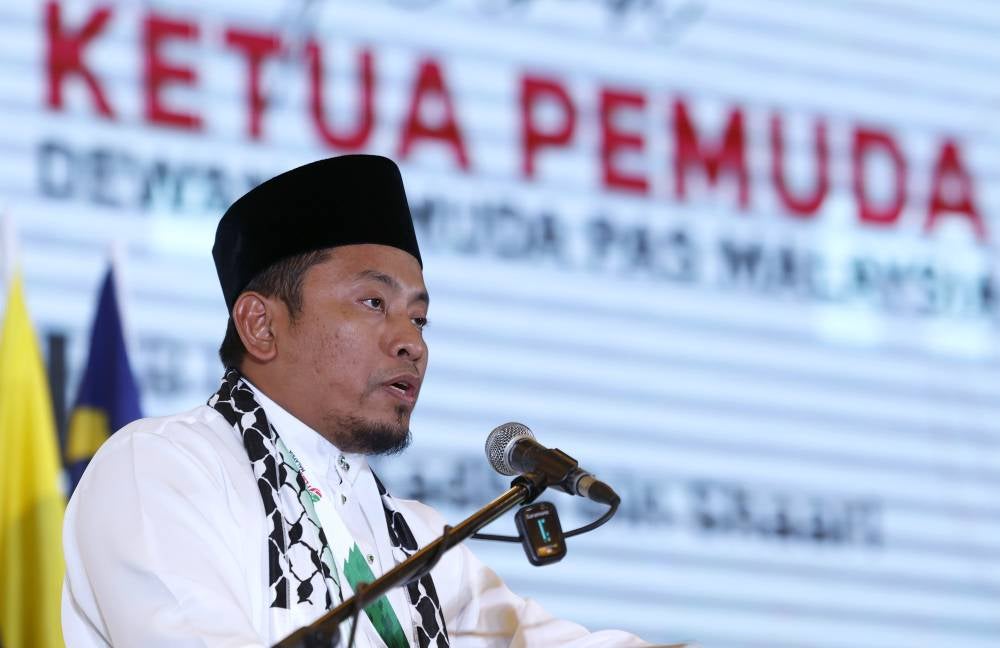 Pas Youth chief Ahmad Fadhli Shaari. Bernama FILE PIX