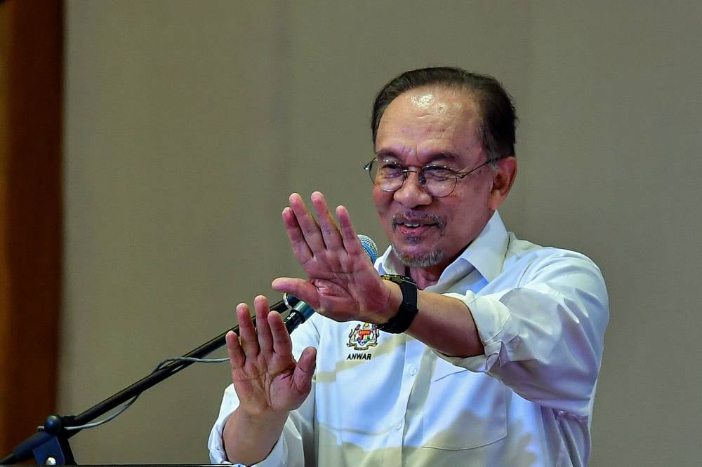 Prime Minister Datuk Seri Anwar Ibrahim - Photo by Bernama