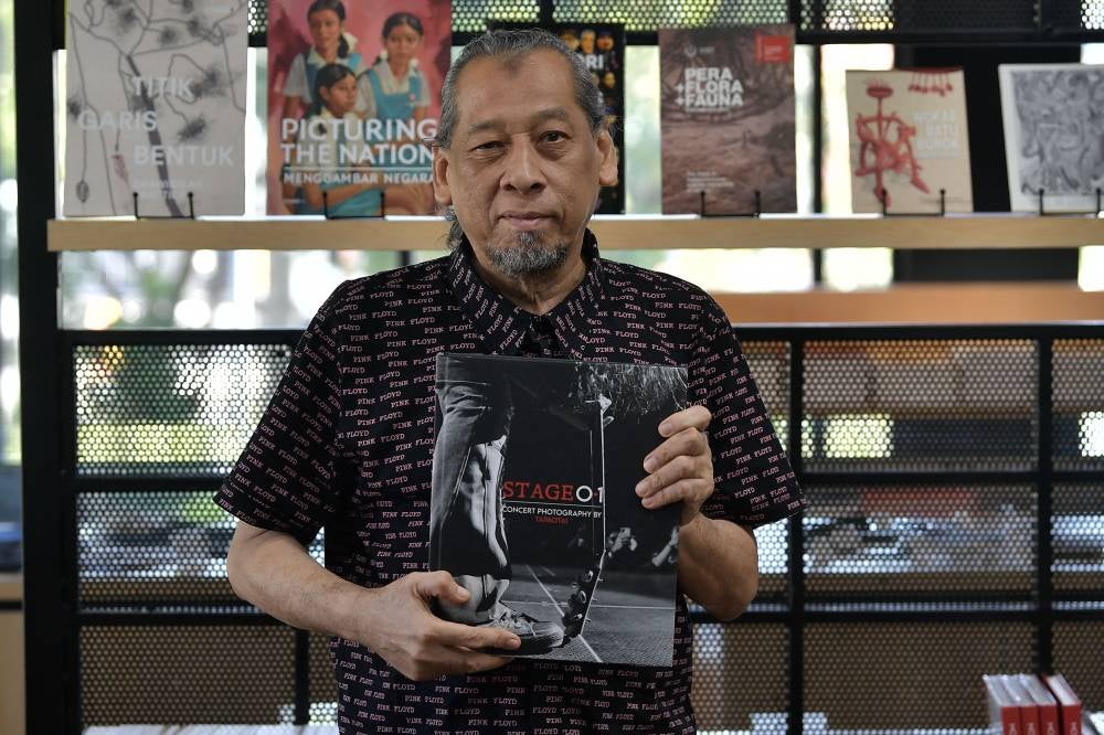 Mustaffa's interest in music, especially rock, began in his school days when his uncle introduced him to records by The Beatles and The Rolling Stones. - Bernama photo