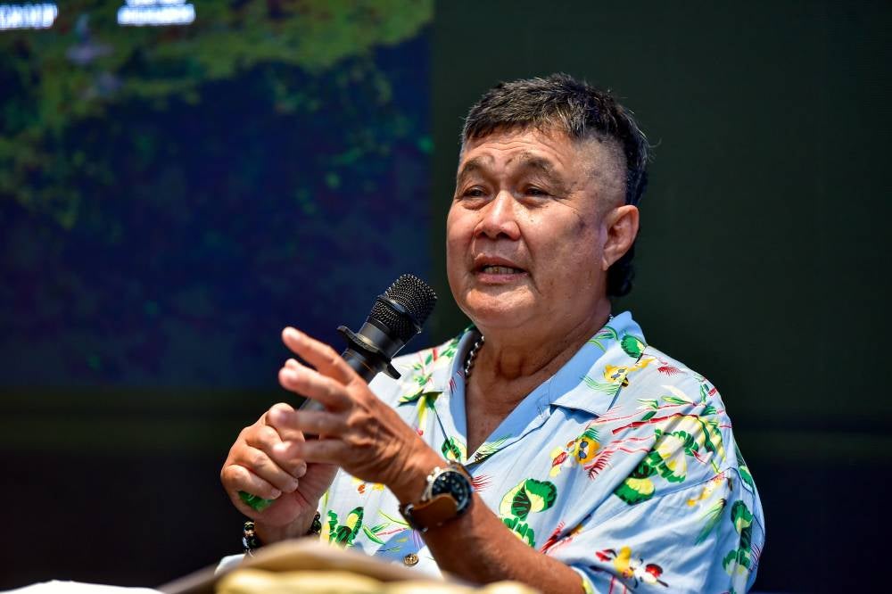 Ababil Base Jump Club chairman Abdul Aziz Ahmad. Photo by Bernama