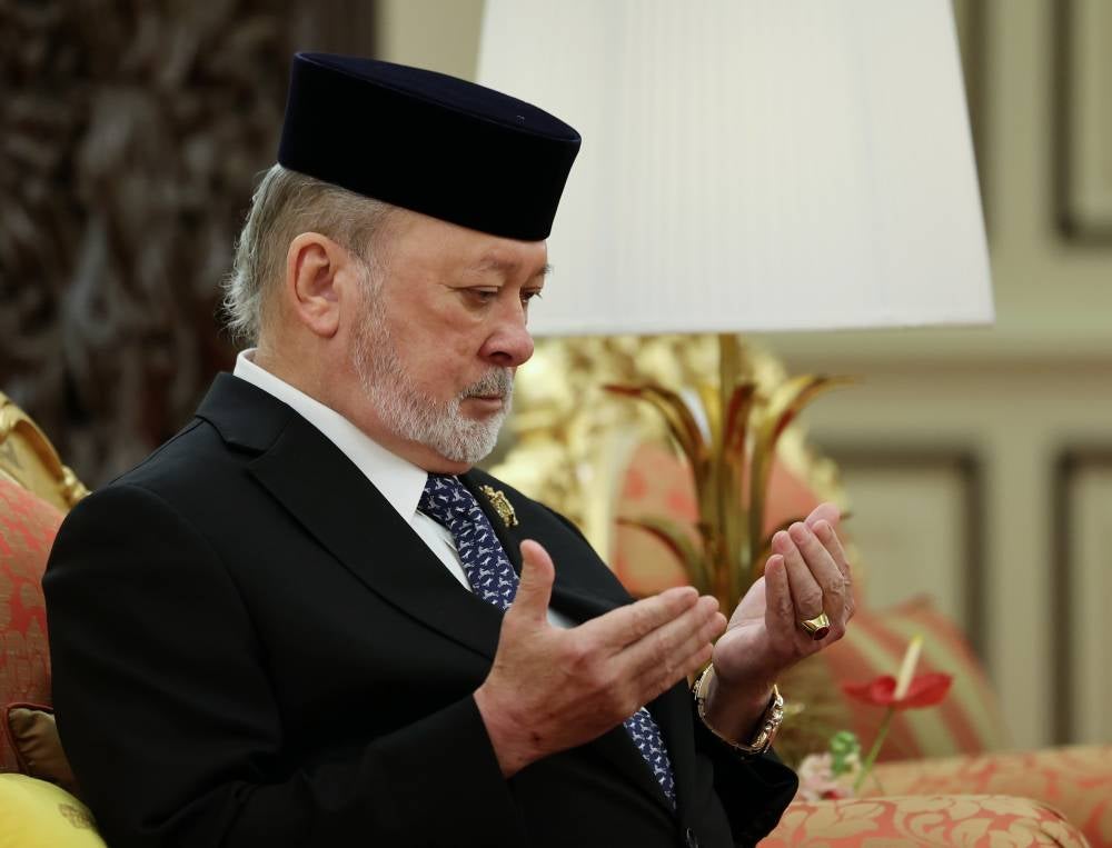 King of Malaysia Sultan Ibrahim. Photo by Bernama 