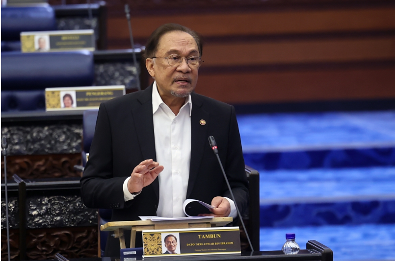 Prime Minister Datuk Seri Anwar Ibrahim. Photo by Bernama 