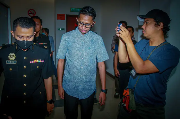 The accused is facing a maximum 15-year prison term and a fine of not less than five times the amount of the laundered money, the value of the proceeds from unlawful activities at the time the offence was committed, or RM5 million, whichever is higher. Photo by Bernama