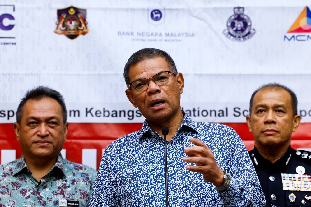 Home Minister Datuk Seri Saifuddin Nasution Ismail. Photo by Bernama