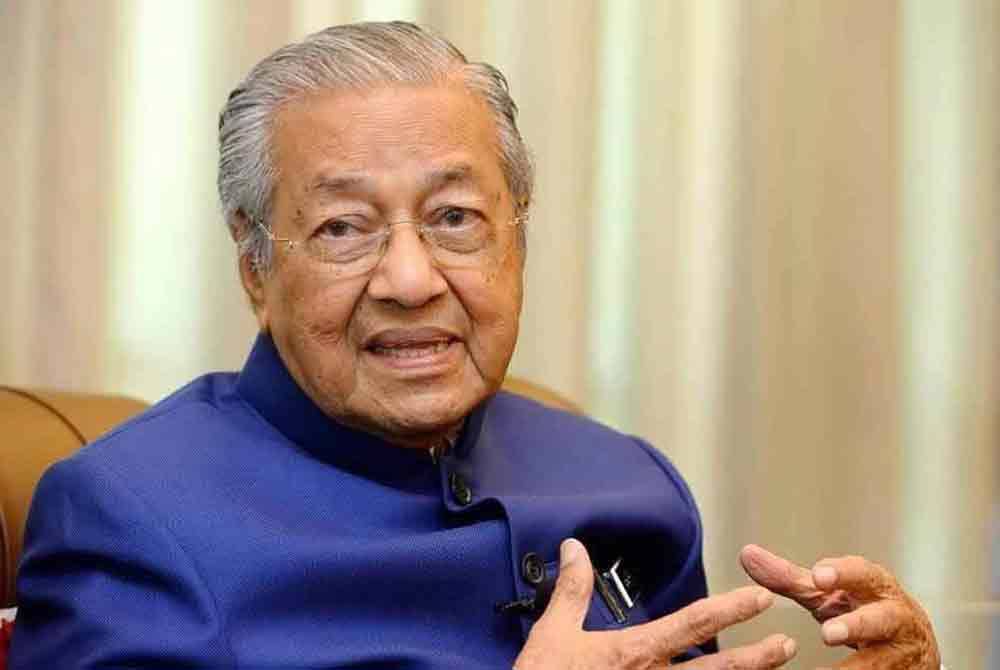 Dr Mahathir. FILE PIX