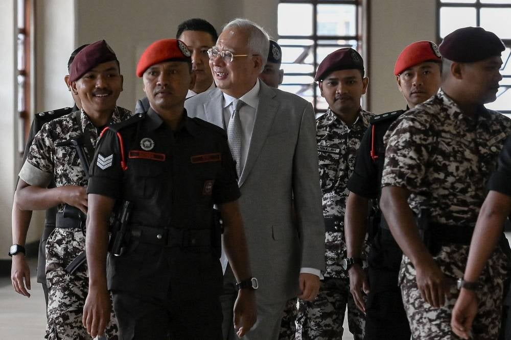 Former Prime Minister Datuk Seri Najib Razak. Bernama file photo