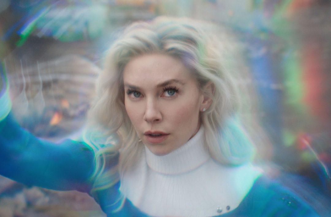 Vanessa Kirby stars as Sue Storm. Photo: Marvel Studios 