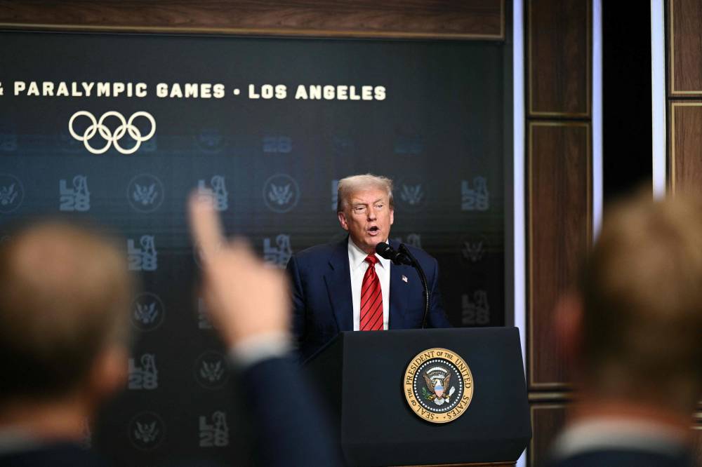 US President Donald Trump has indicated that he is unlikely to grant a pardon to the 55-year-old Combs. (Photo by Brendan SMIALOWSKI / AFP)