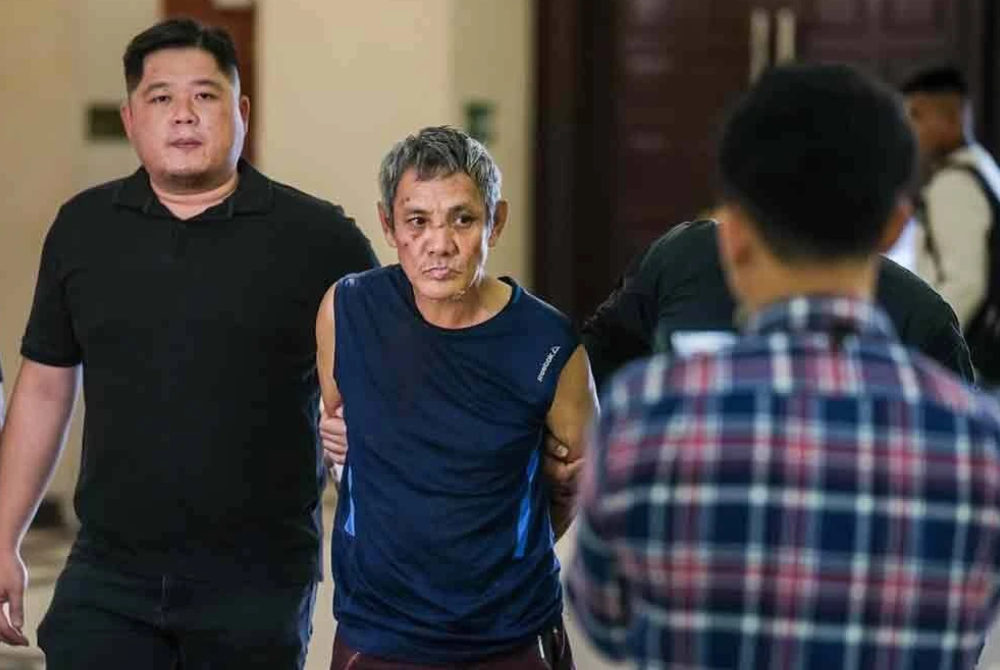 Yap Thye Sun is charged with attempting to murder Corporal Mohd Nazri Sudiman by stabbing him in the abdomen, causing a 'penetrating abdominal wound with evisceration', an injury that could have led to the victim’s death.