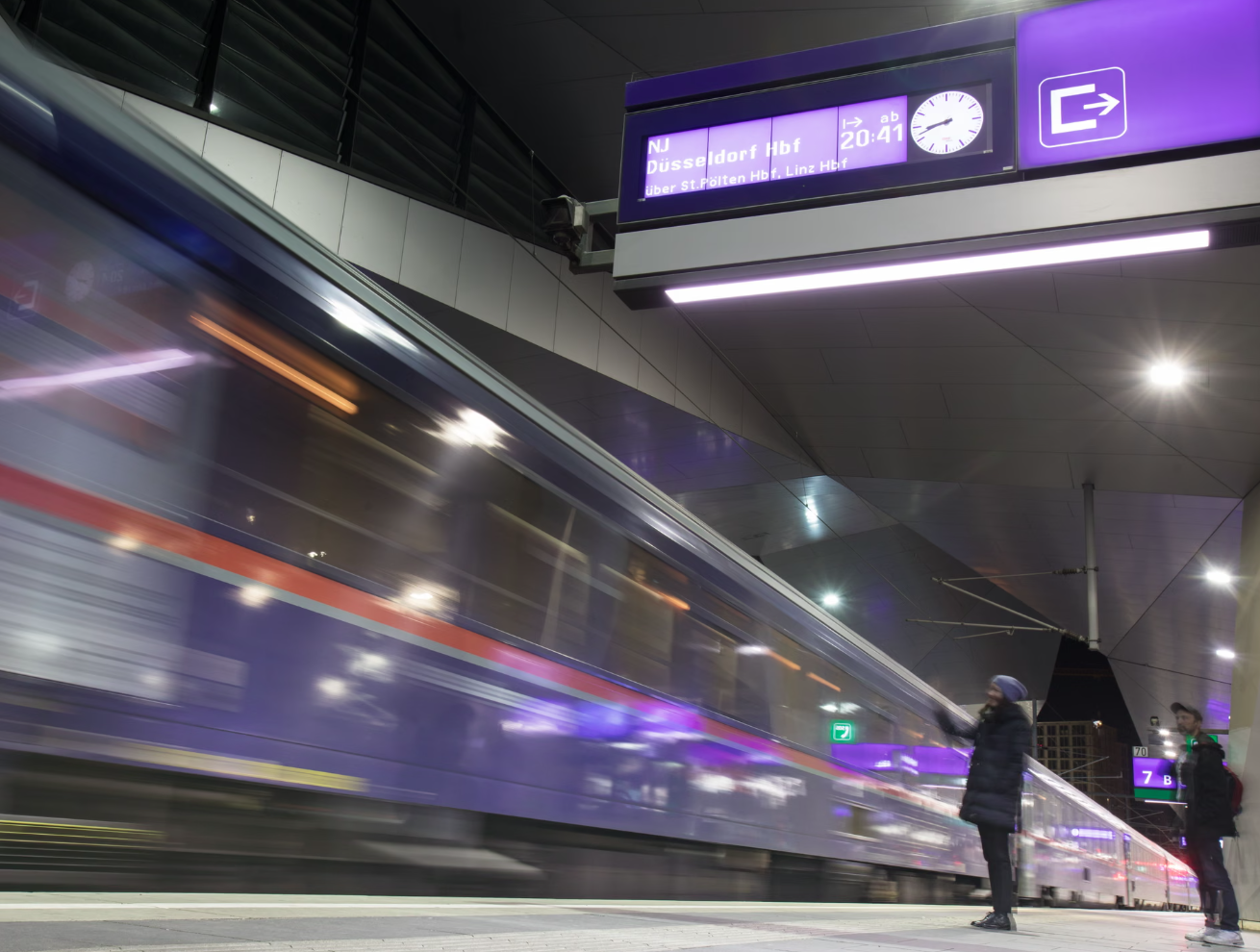 A man survived clinging on to the outside of a high-speed train in Austria. - (Photo by Alex Halada/AFP/Getty Images)