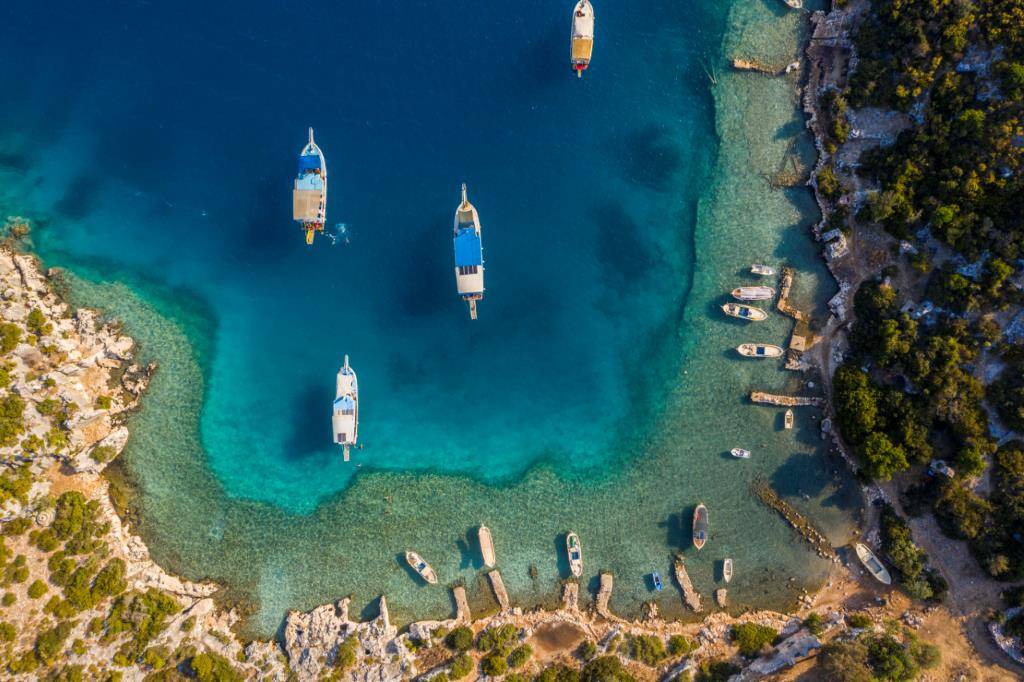 Kaleköy, Antalya. (Photo from Türkiye Culture and Tourism Ministry)