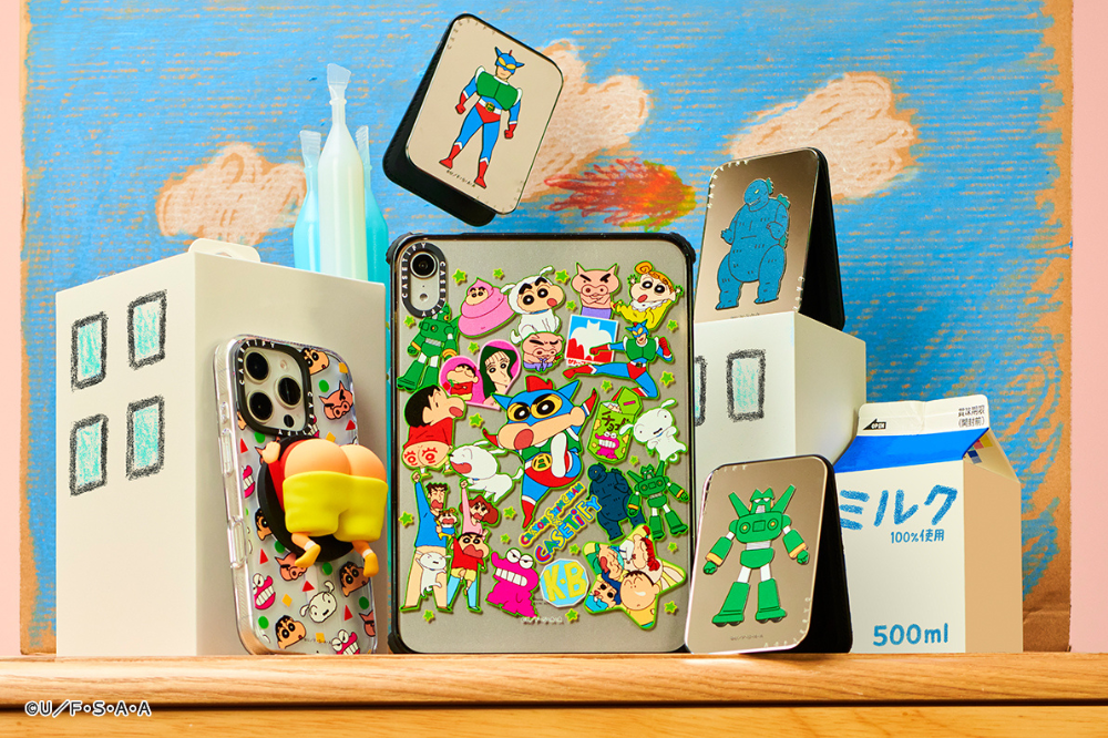 Mischievous grin of Crayon Shinchan collection. Photo: CASETiFY