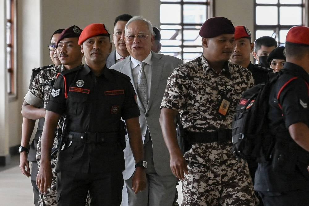 Former prime minister Datuk Seri Najib Razak - BERNAMA FILE PIX